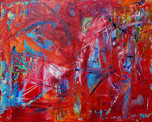 Gestual Rojo Alicia Oronoz